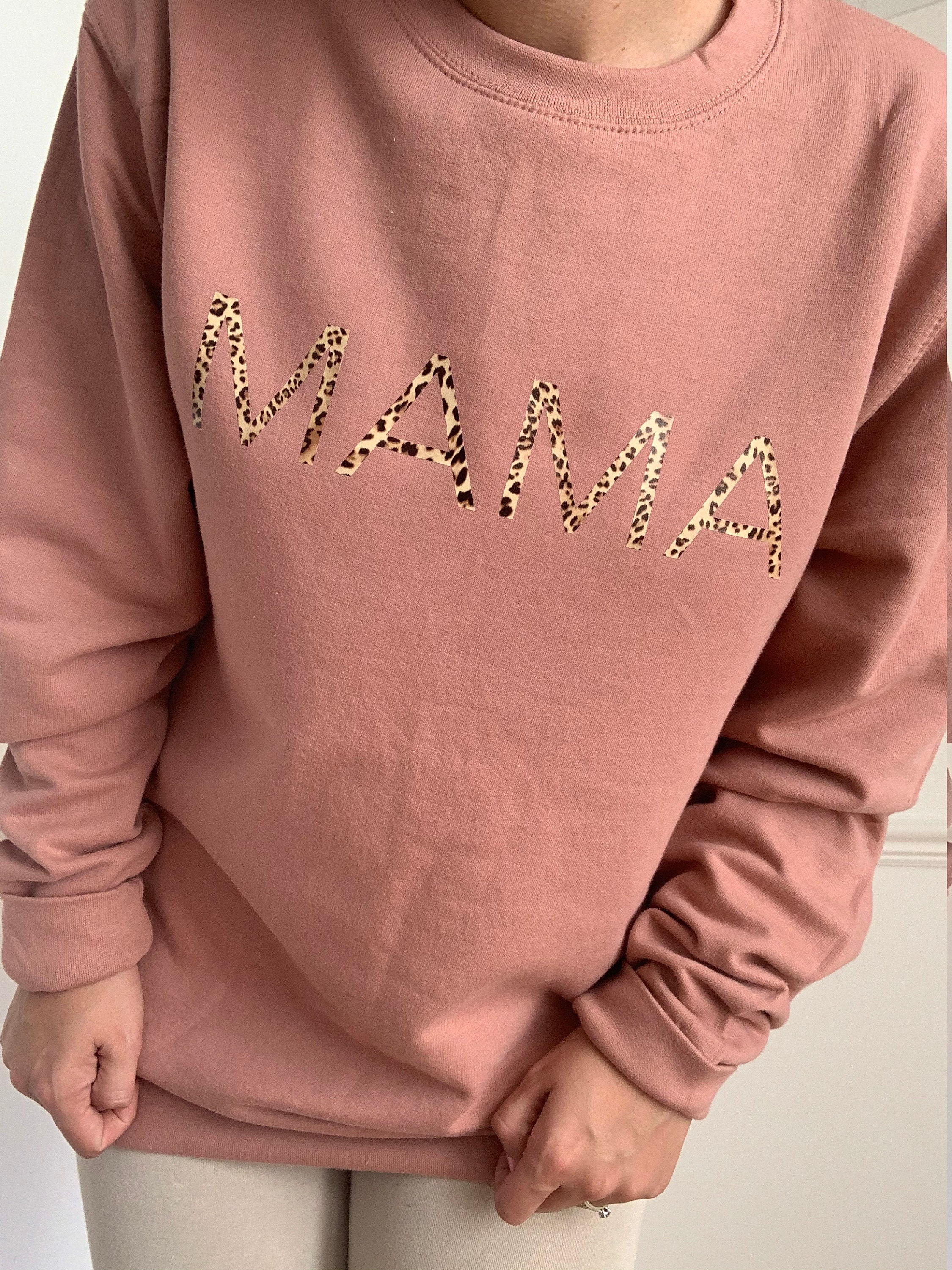 Mama clearance jumper pink