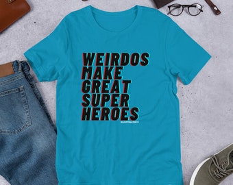 Central Park | Weirdos Make Great Super Heroes | Premium Short-Sleeve Unisex T-Shirt | Molly Tillerman | Unique Gift