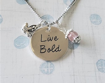 Live Bold Necklace