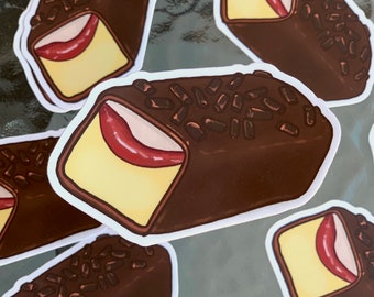 gansito mexican sweet waterproof matte sticker