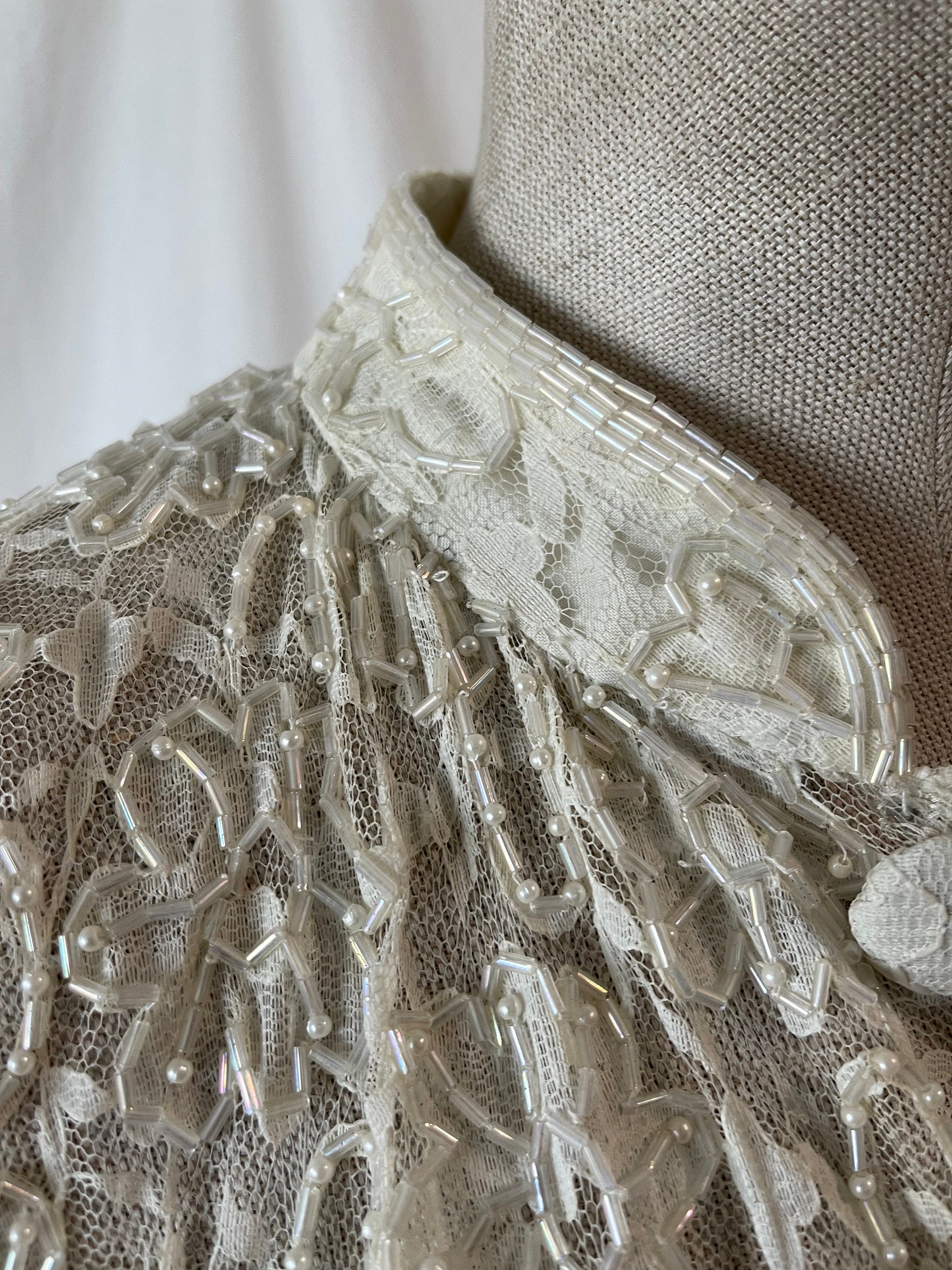 White Lace-Up Woolen Jacket