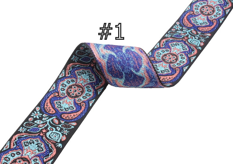 Tribal Pattern Webbing-2 Inch Wide Webbing-jacquard Webbing-sewing ...