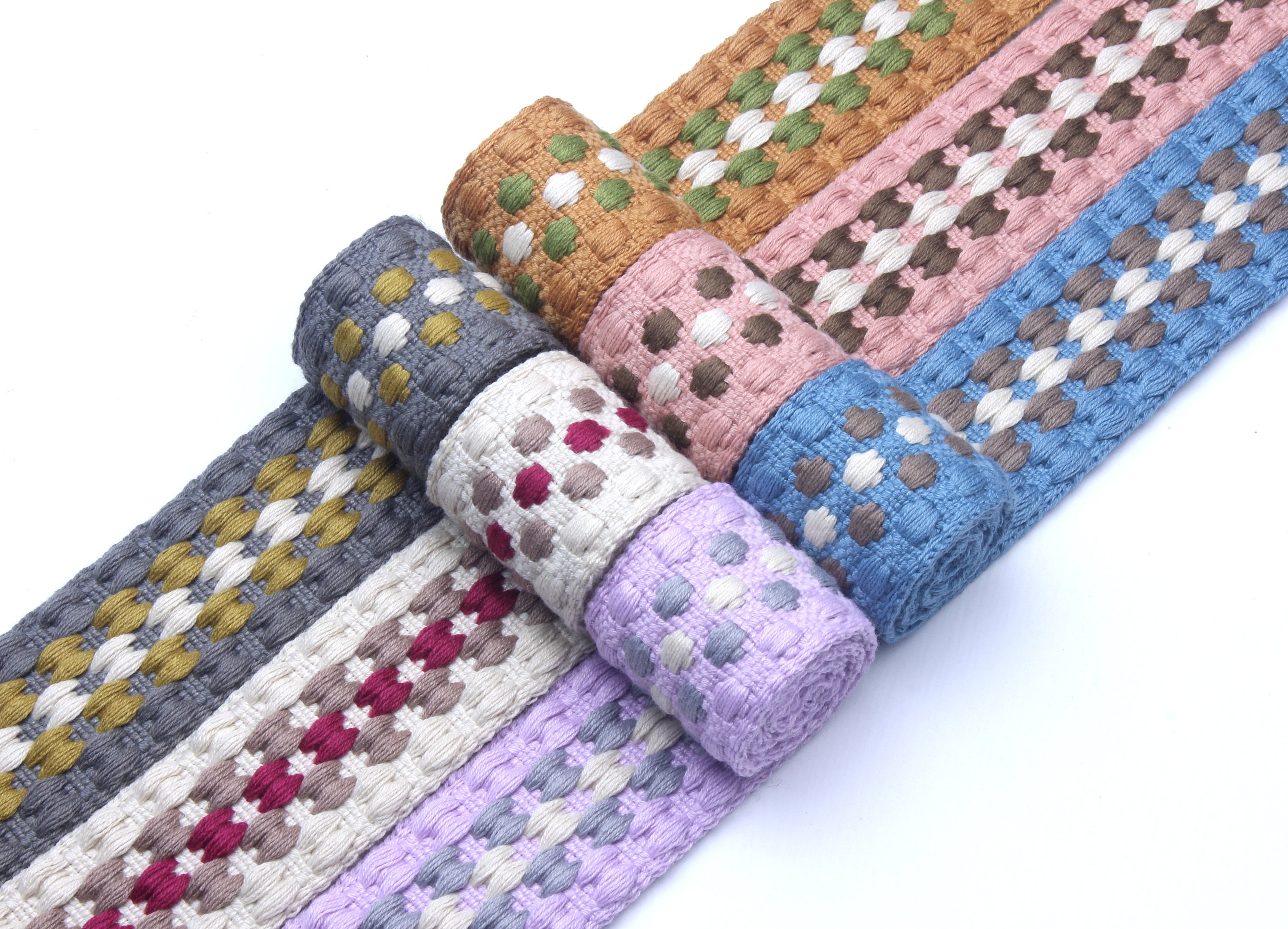 Cotton Webbing-1.5 Inch Jacquard Webbing-webbing Belt-high Quality ...