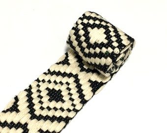 1.5 inch wide cotton webbing-black webbing-clothing accessories-bags-accessories-webbing by the yardsD-0449SC