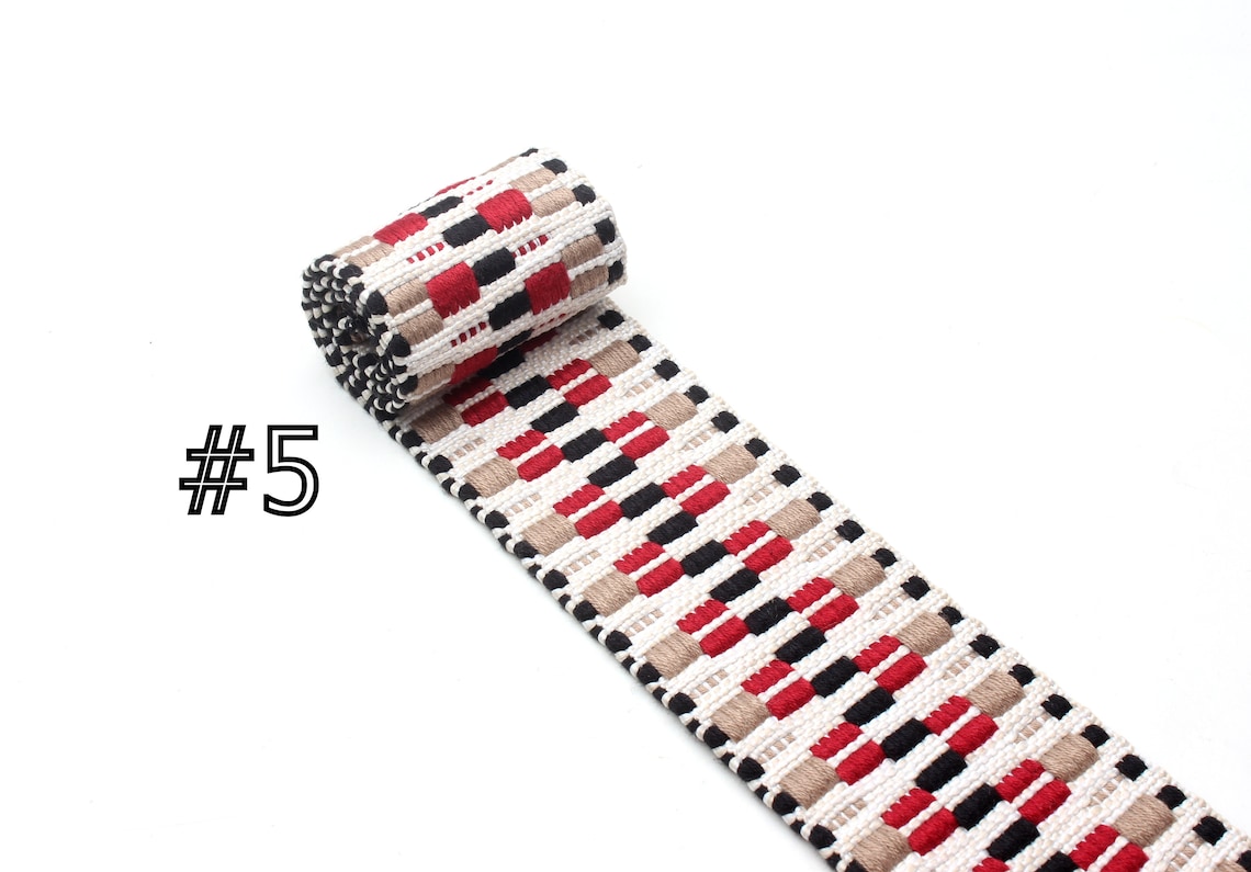 Jacquard Webbing-2 Inch Wide Webbing-webbing Belt-clothing Accessories ...