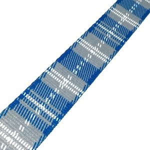 1.5 inch wide webbing|Blue webbing|Webbing belt|Webbing for bags|Clothing accessories|Bags accessories|1 yards|D-0761SC