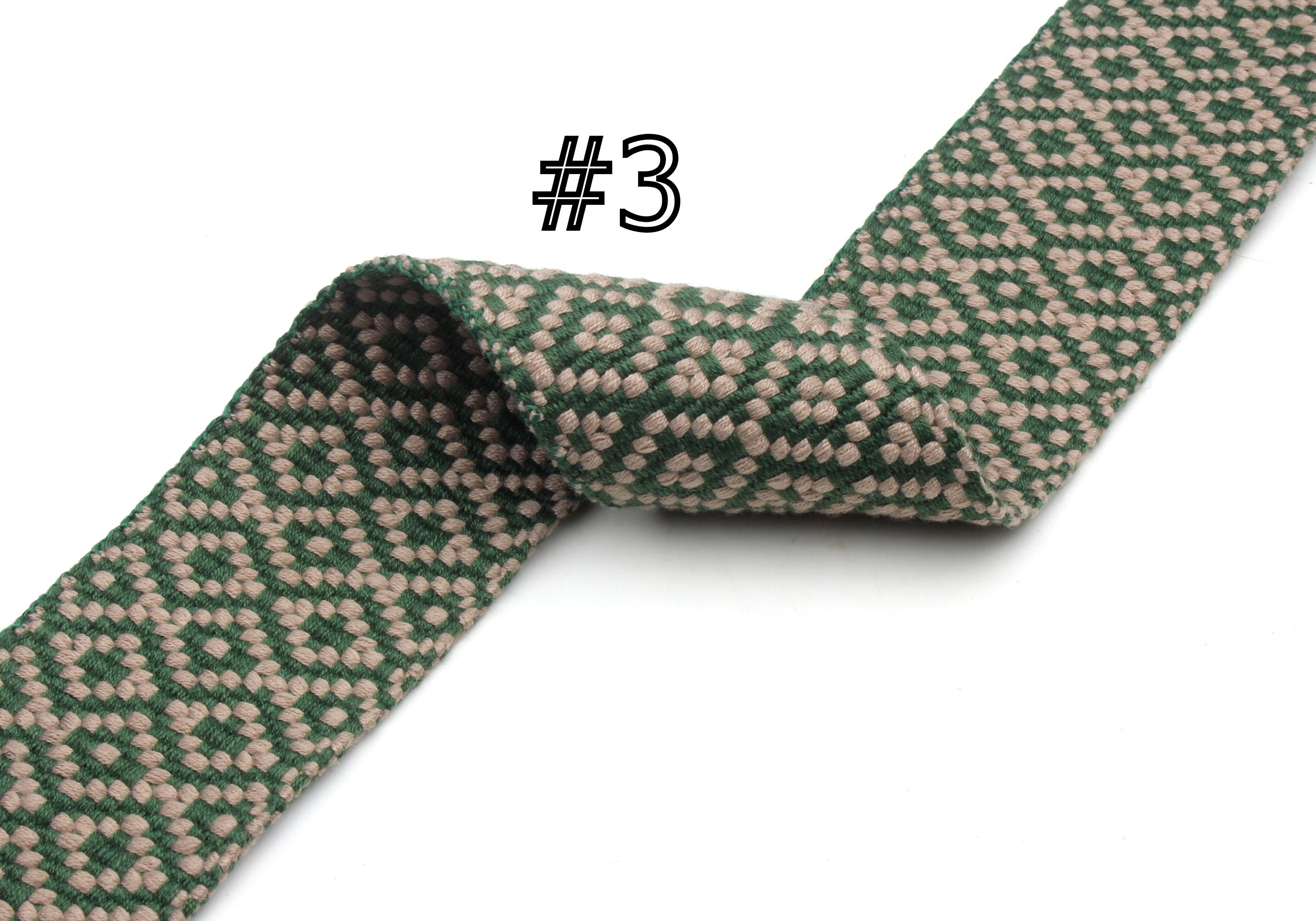 Jacquard Cotton Webbing-2 Inch Wide Webbing-webbing Belt-clothing ...