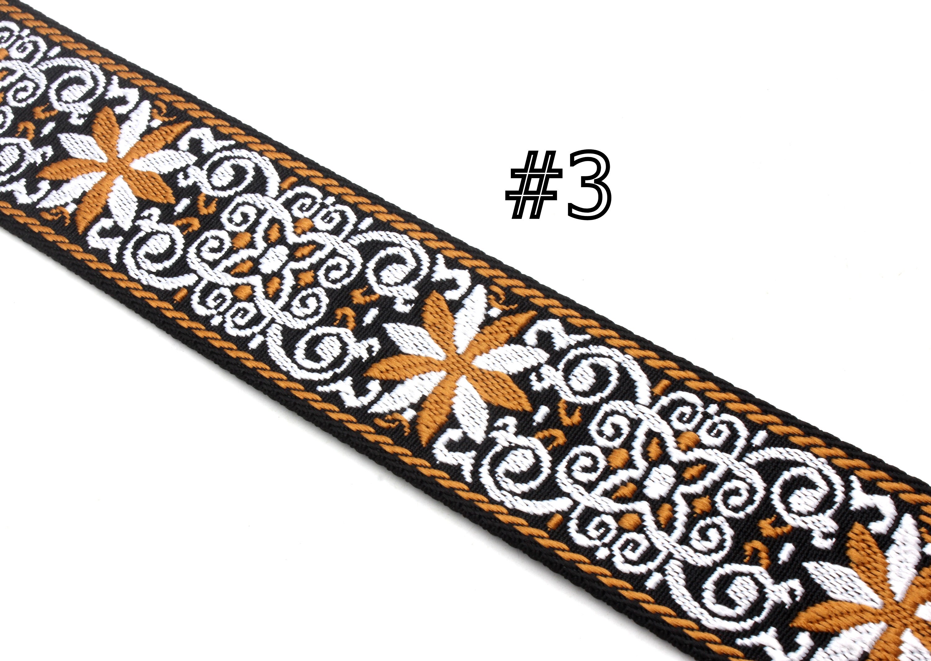 Jacquard Cotton Webbing-2 Inch Wide Webbing-high - Etsy
