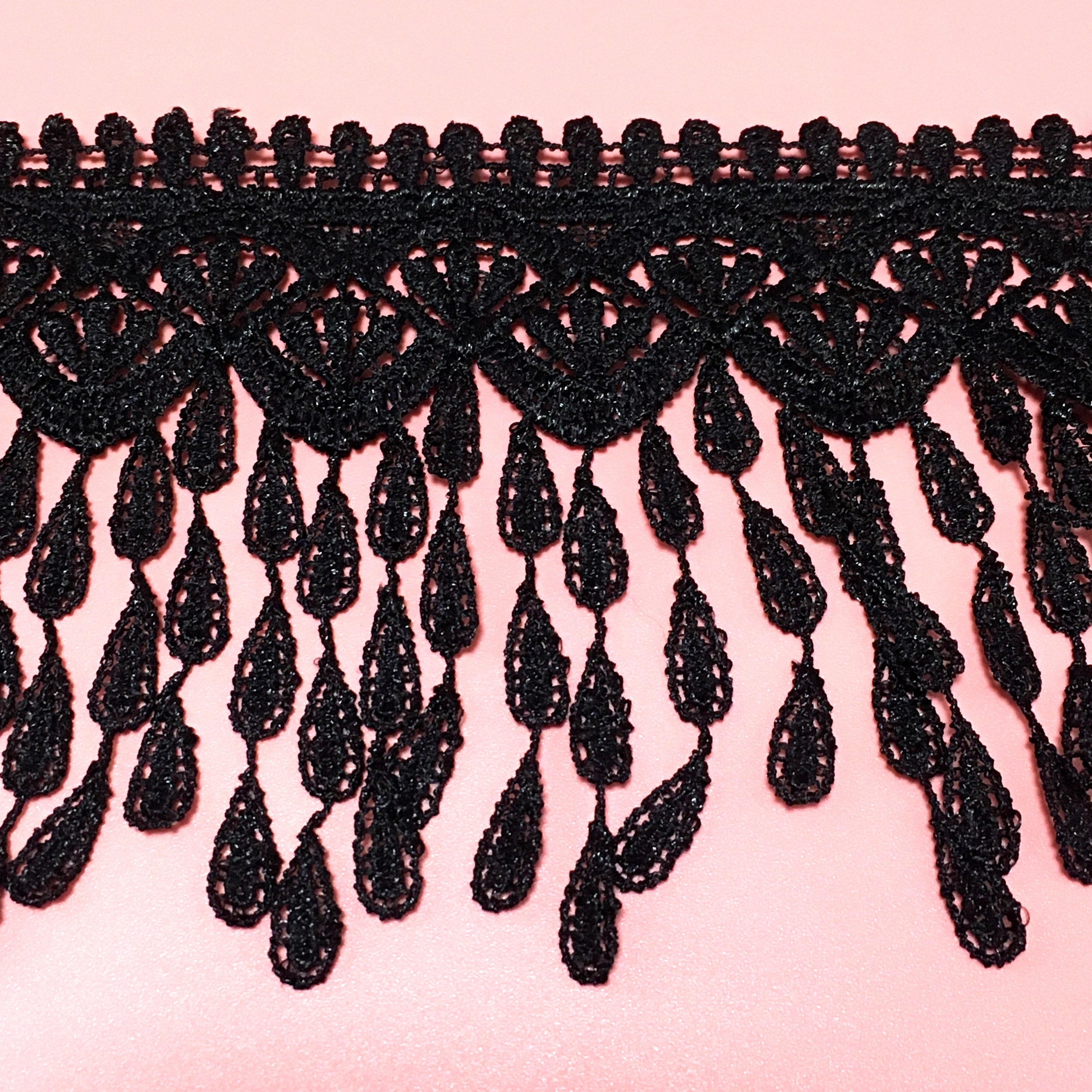 3 Inch Lace (82mm)|drop-shaped Fringe Lace|1 Yards|clothing Accessories ...