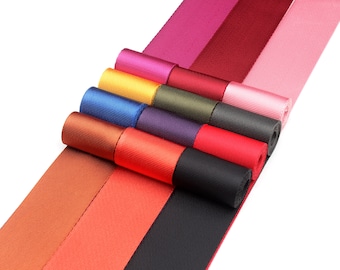 1.5 inch wide seat belt|plain weave webbing|webbing belt|color webbing|clothing accessories|webbing by the yards|D-0823SC