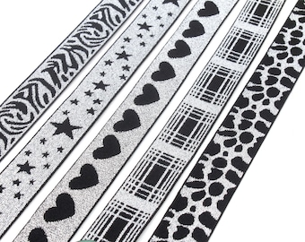 1 inch wide elastic band|elastic strap|elastic webbing|sewing elastic band|clothing accessories|elastic by the yards|D-0826SC