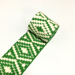 1.5 inch wide cotton strap|1 Yards|Colorful jacquard webbing|Clothing supplies|Backpack accessories|Clothing accessories supply|D-0453SC