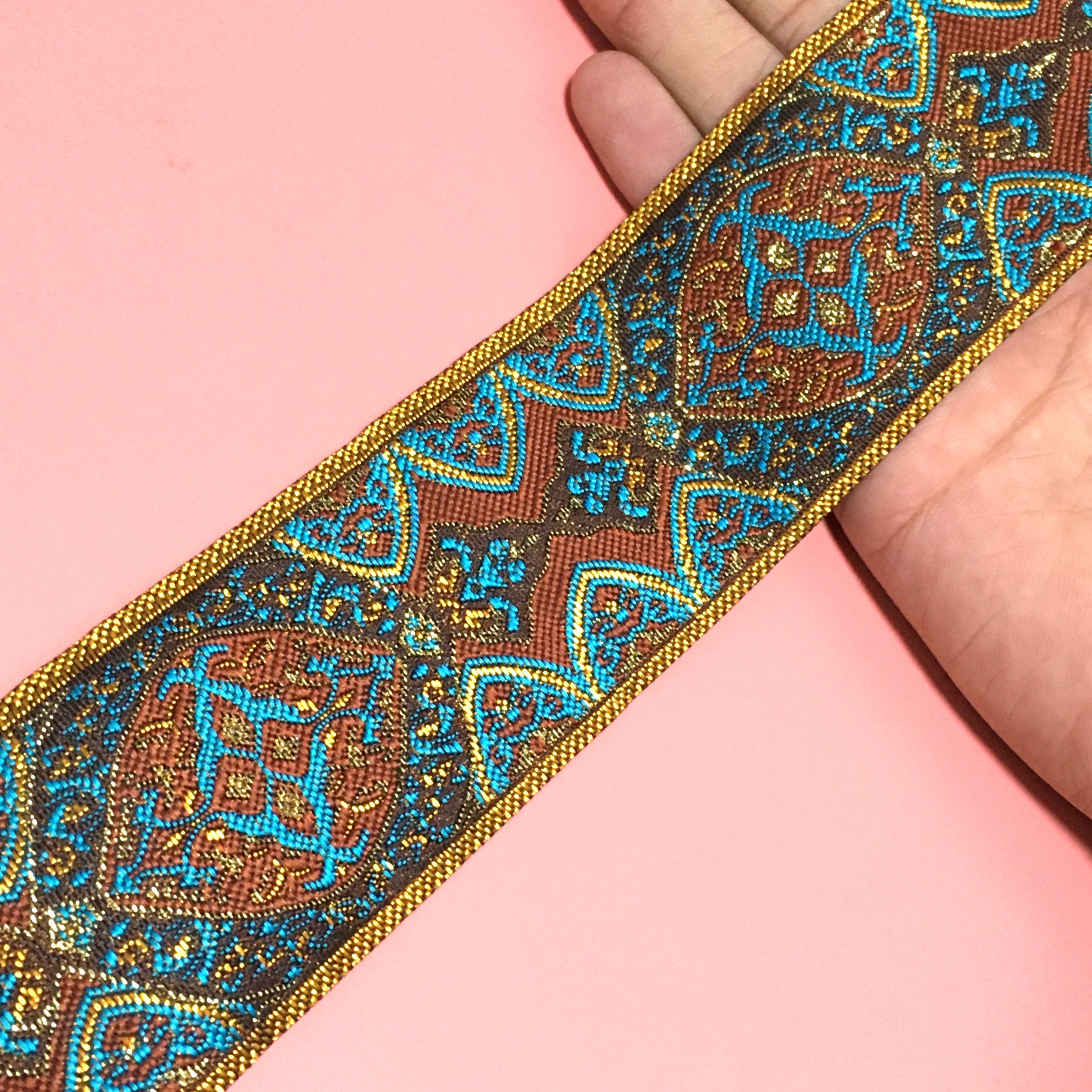 2 Inch Webbing|1 Yards|colored Flower Webbing|clothing Accessories ...