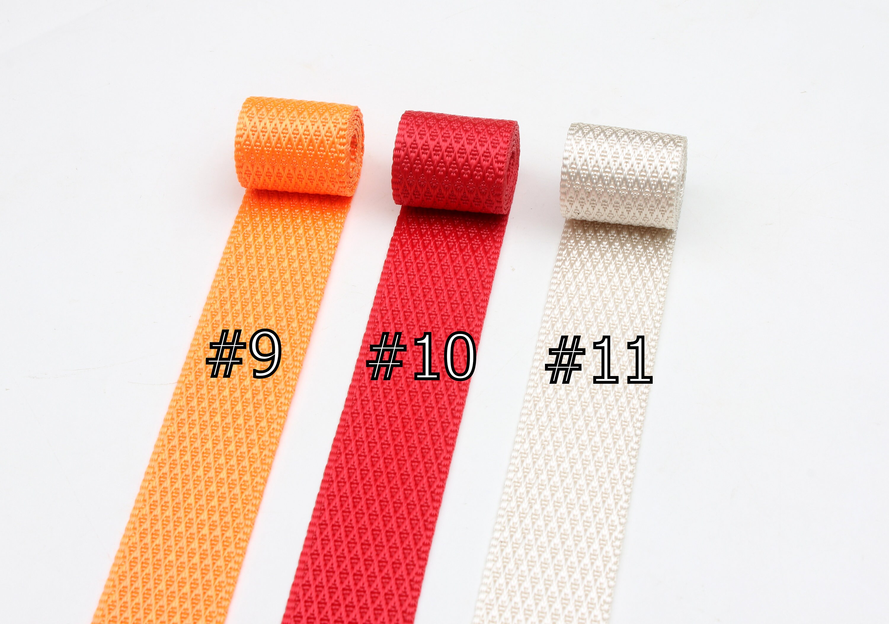 Grid Pattern Webbing-1 Inch & 0.79 Inch Wide Webbing-webbing for Bags ...