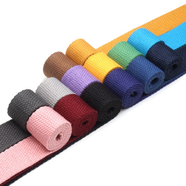 Cotton Webbing|1 Inch Wide Webbing|Webbing Belt|Color Webbing|Clothing Accessories|Webbing Supplier|D-0816SC