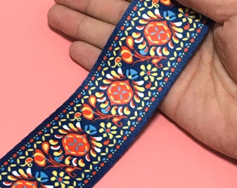 2 inch webbing|1 Yard|Bags accessories|Sewing webbing|Garment webbing|Webbing wholesale|Shoe accessories|Colorful pattern webbing|D-0141SC