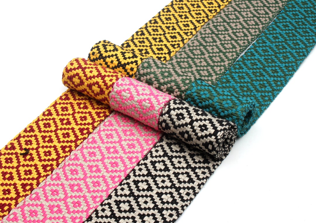 Webbing Around Jacquard Cotton Webbing-2 Inch Wide Webbing-webbing Belt-clothing ...