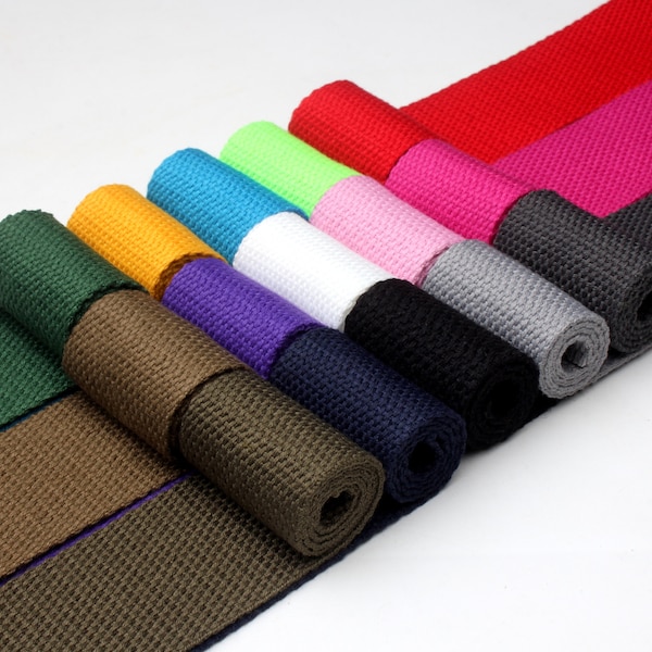 2-Inch Clothing and Bag Webbing-Medium Thickness-Webbing by the Yards-Clothing Accessories D-0808SC