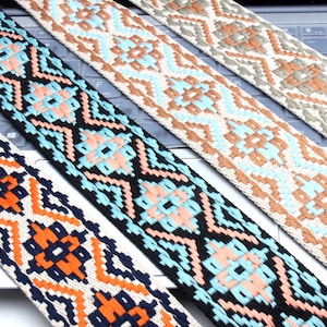 Cotton webbing-2 inch wide webbing-webbing for bags-single shoulder strap-clothing accessories-bags accessories-webbing by the yard-D-0882SC