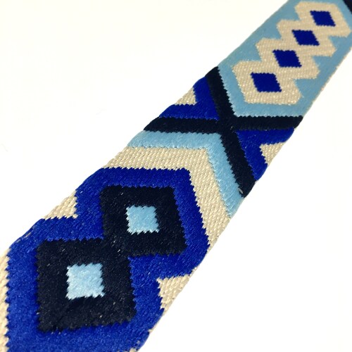 2 Inch Wide Cotton Beltcolor Jacquard bingdiy Clothing Etsy