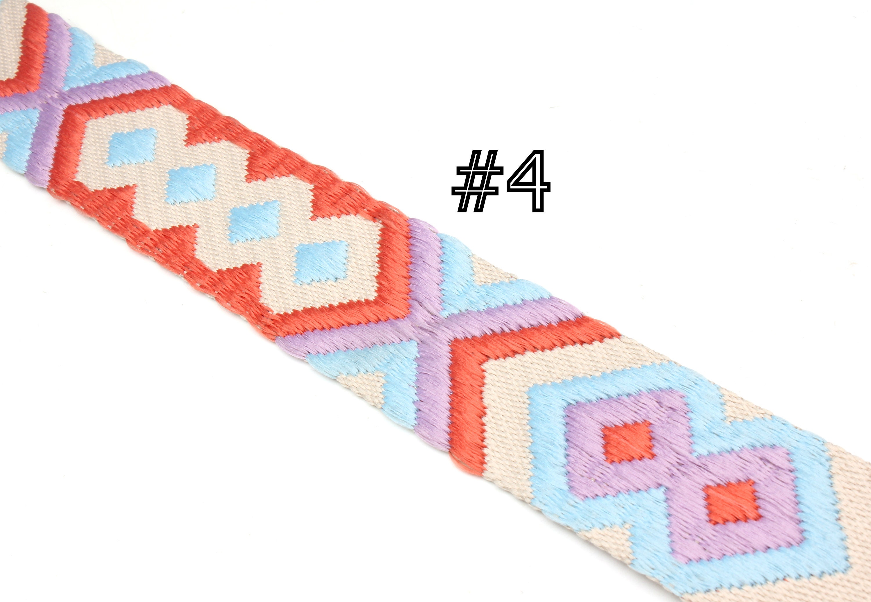 Jacquard Webbing-2 Inch Wide Webbing-diamond Pattern Webbing-webbing ...