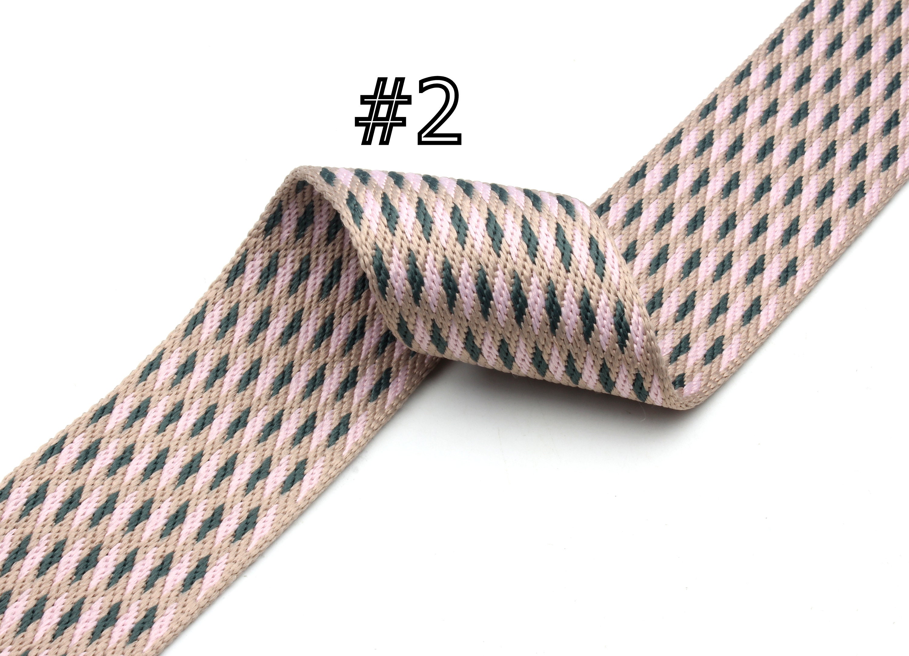 Jacquard Webbing-2 Inch Wide Webbing-raindrop Pattern Webbing-webbing ...