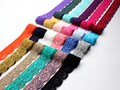 Color Lace|1 Inch Wide Lace|Elastic Lace|Clothing Accessories|Skirt Stitching|Sewing Lace|Lace by the yards|Wholesale Lace|D-0817SC