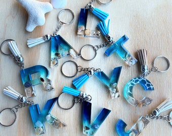 \u00a0 Fast /& Free Shipping Made in the USA with Resin Handmade Ocean Keychain\u00a0