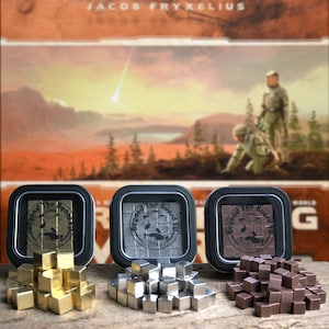 Metal Cubes/ Tokens, Terraforming Mars compatible