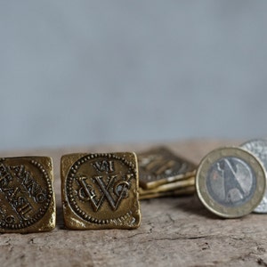 Dutch West India Company Gulden/Florin Metal Coin Replica (5 pcs)