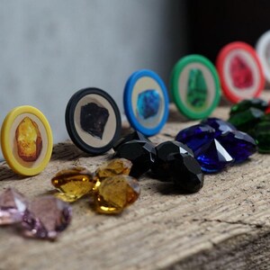 Upgrade Gem Set for Splendor Duel Board Game