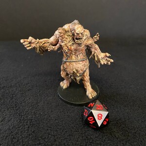 Grock the Ettin from Hate: the Board Game / Painted 28mm miniature for Dungeons and Dragons DnD / Giant Ogre Mutant