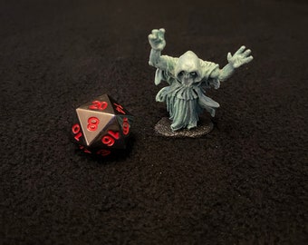Spectre von Reaper Legends / Bemalte 28mm Miniatur für Dungeons and Dragons DnD / Untoter Geist Geist Spectre Halloween Glow in the Dark