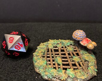 Wolves Trap from Asgard Rising / Painted miniature for Dungeons & Dragons DnD / forest jungle pit hunter ranger tribe village