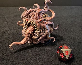 Devourer of Worlds from Deep Madness / Painted 32mm miniature for Dungeons and Dragons DnD / Lovecraftian Cosmic Abyssal Horror Abomination