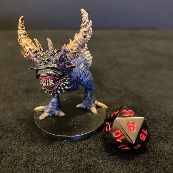 Magenta Covfefe of ARGHH! for Zombicide by CMON / Painted miniature for Dungeons & Dragons DnD / Eldritch Horror Abomination Demon Lovecraft