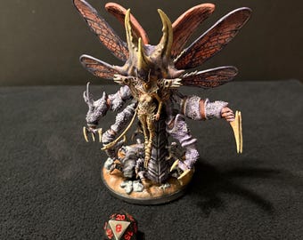 Malvessa, Queen of the Unseelie Court by Dragon Trappers Lodge / Painted 32mm miniature for Dungeons and Dragons DnD / BBE Monster Fey Fairy