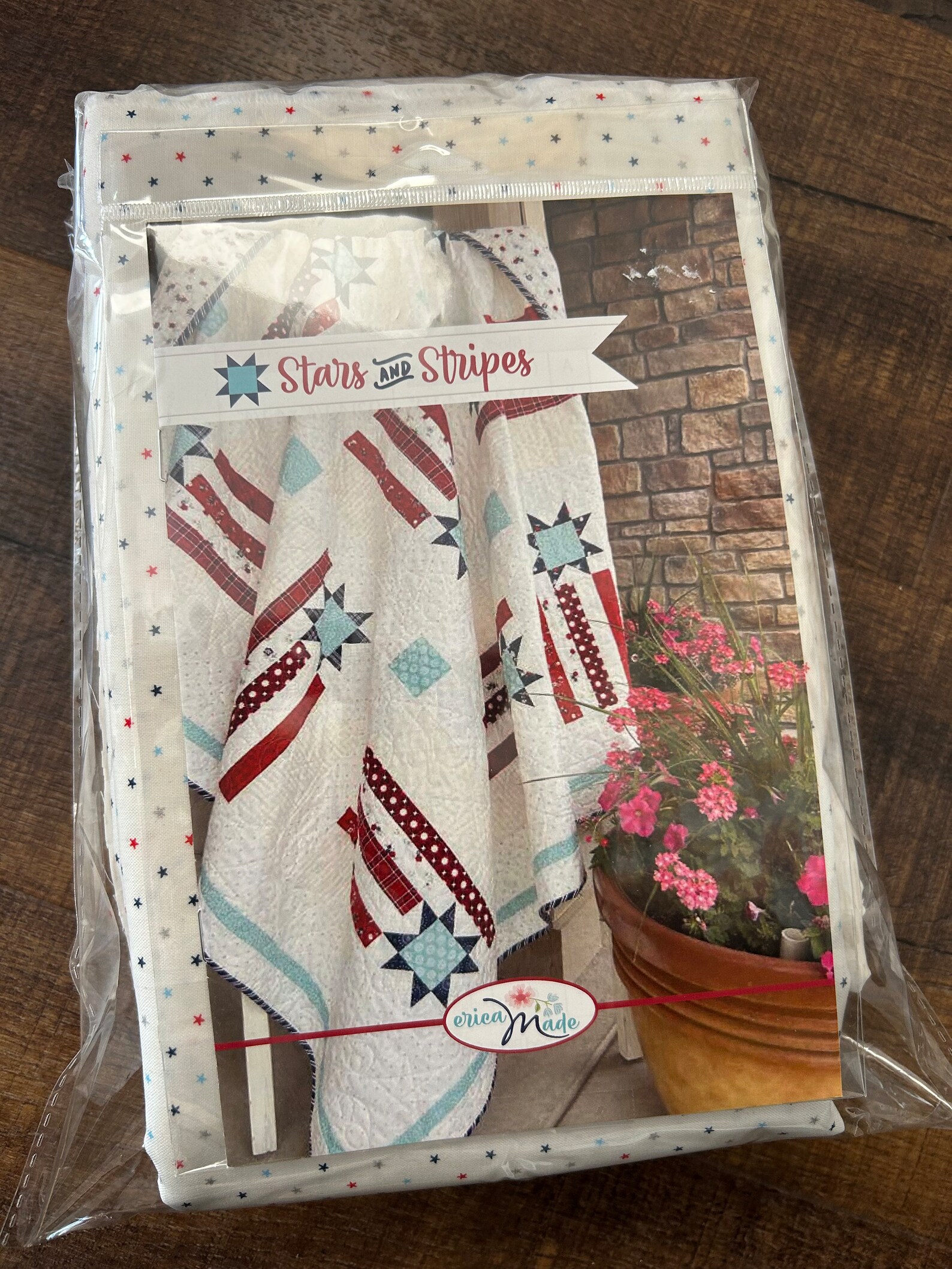 Stars and Stripes by Erica Made Quilt Kit - Etsy