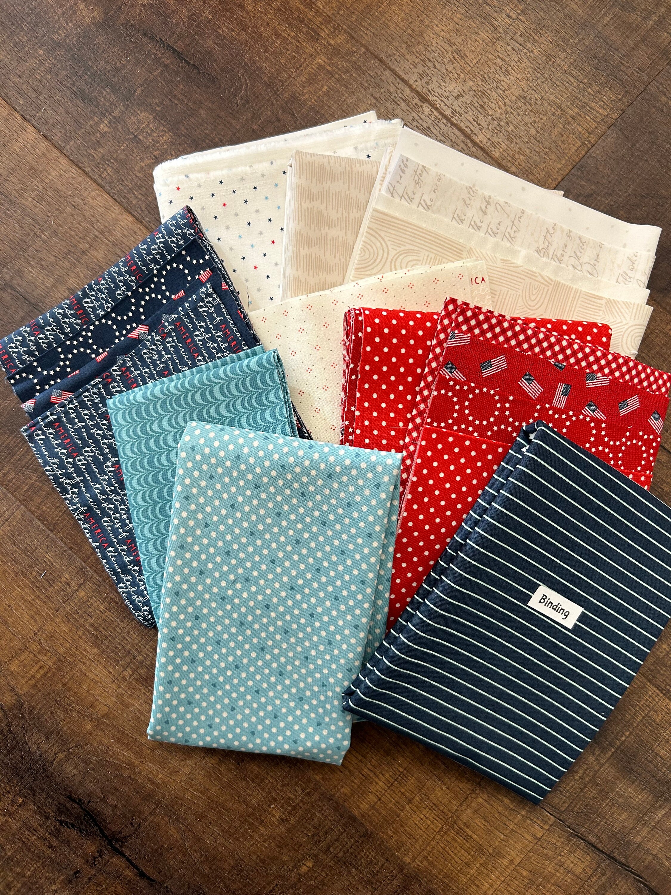 Stars and Stripes by Erica Made Quilt Kit - Etsy