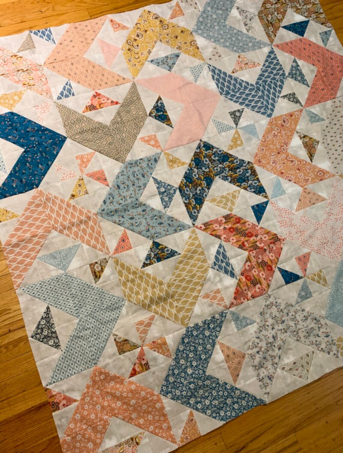 Pre-Cut Ready to Sew Quilt Kit Large Throw Cider Collection | Etsy