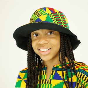 African print Blossom Bucket Hat