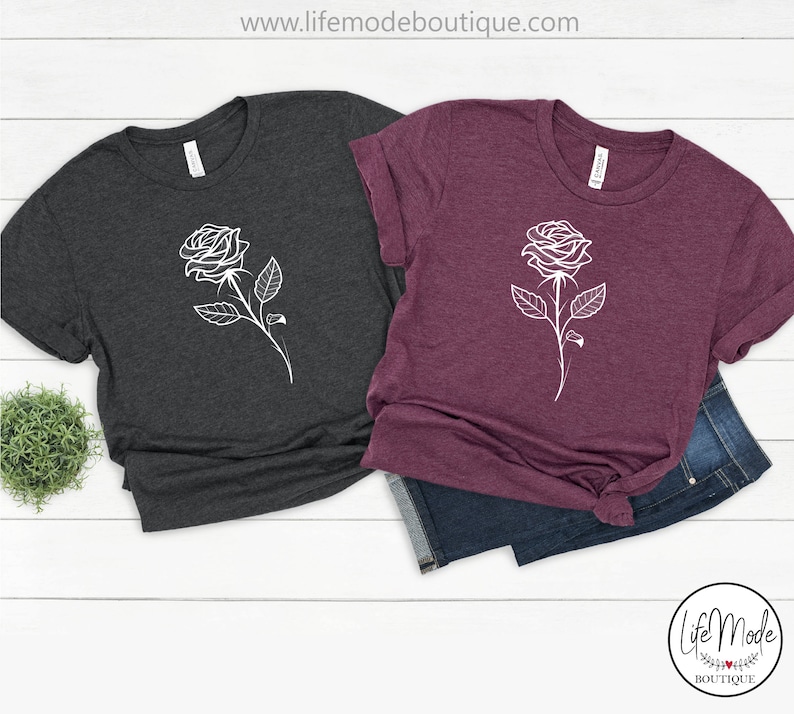 Cute Valentine Shirt. Valentines Day Shirt Valentines Day Shirts For Women Rose Shirt