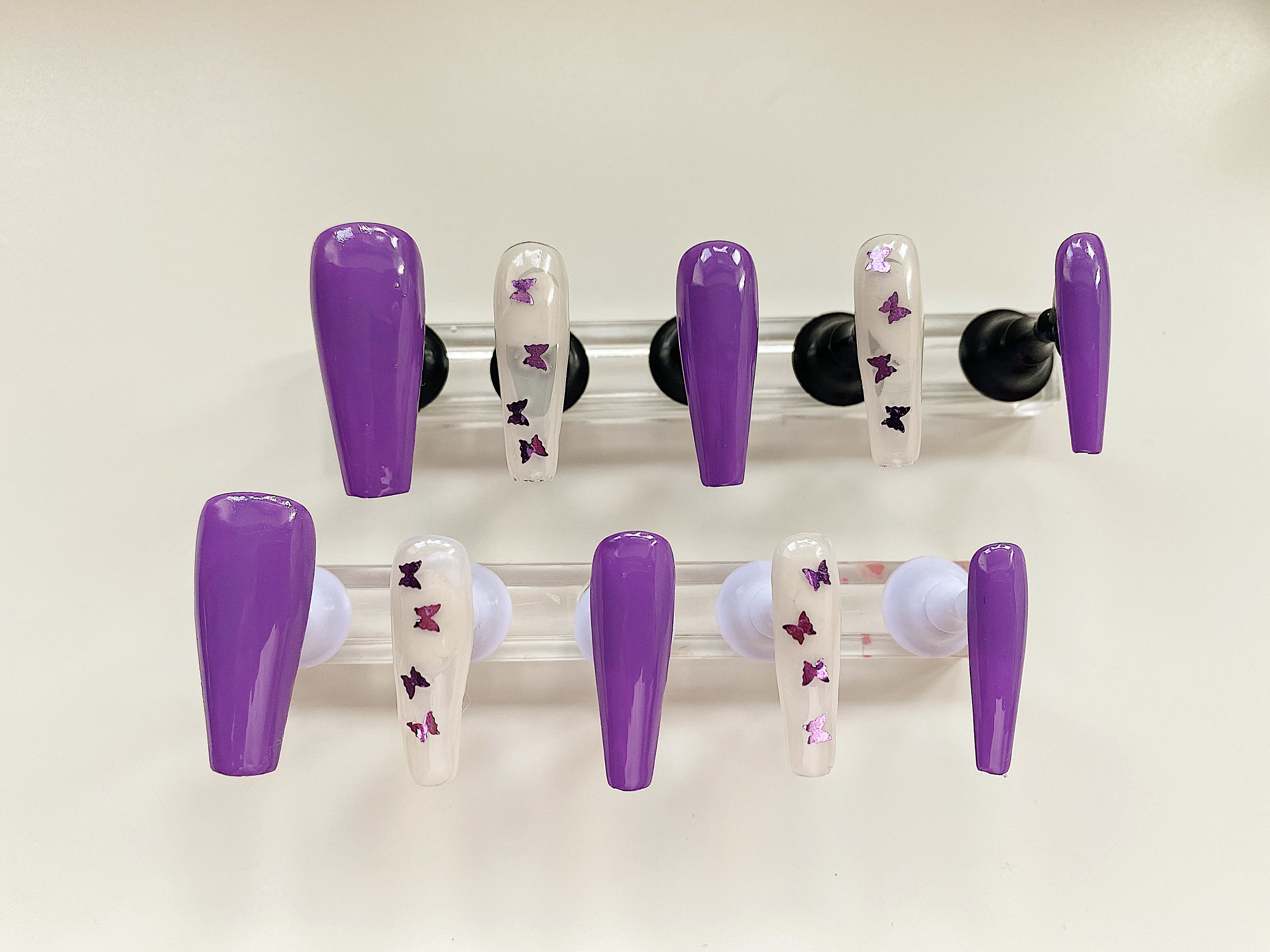 Butterfly Dream Gel Press On Nails Etsy