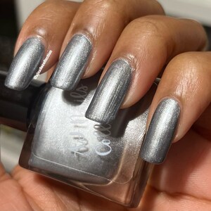 Silver Nail Mirror Chrome Powder Metallic Colour Nails Shimmer