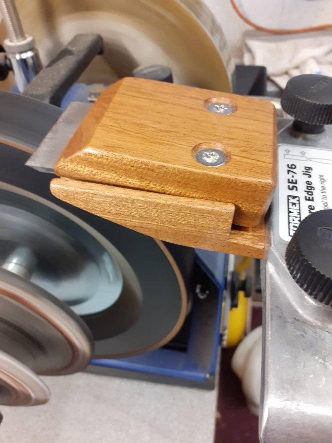 SPOKESHAVE WET STONE Sharpening Jig Etsy UK