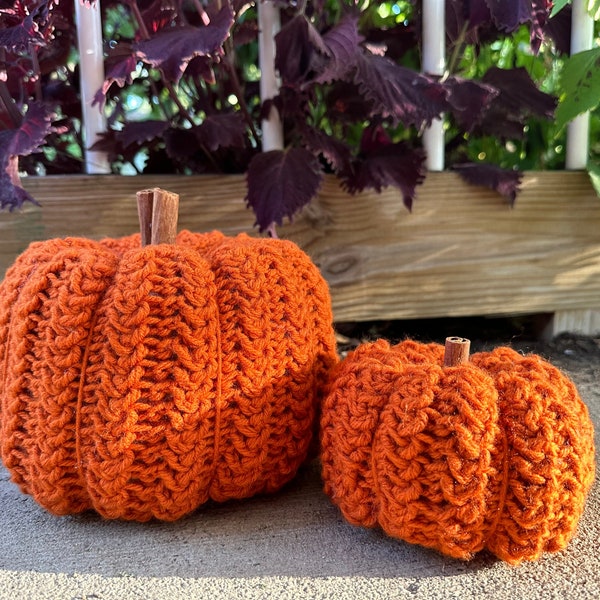 Crochet Pumpkin Set