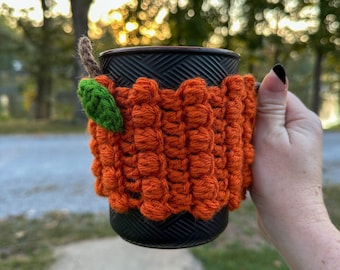 Pumpkin Mug Sweater Crochet PATTERN