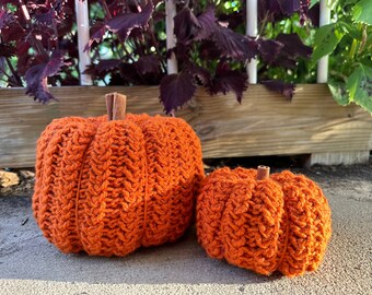 Crochet Pumpkin Set