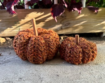 Crochet Pumpkin Set