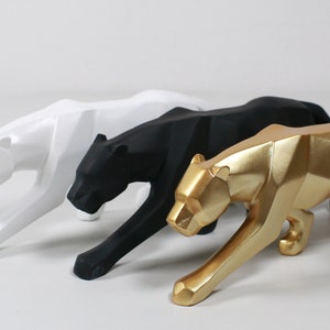 Panther sculpture modern art